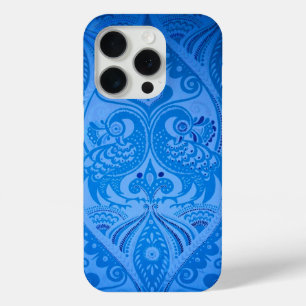 Blaue Orientalische Pfauen Vögel Case-Mate iPhone Hülle