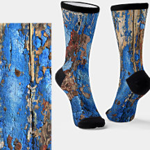Blaue Paint Peeling von Holzpappe Illusion