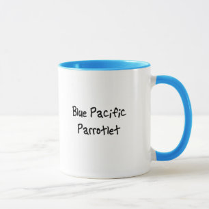 Blaue Parrotlet Tasse