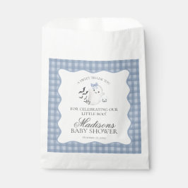 Blaue Pastell-Little-Boo-Geister-Baby-Party-Desser Geschenktütchen