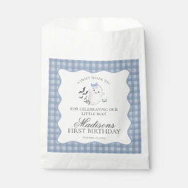 Blaue Pastell-Little-Boo-Geister-Geburtstags-Desse Geschenktütchen