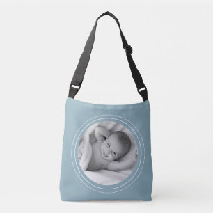 Blaue Personalisierte Crossbody Bag Tragetaschen Mit Langen Trägern