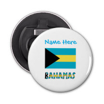 Blaue Personalisierung der Flagge Bahamas Bahamas 