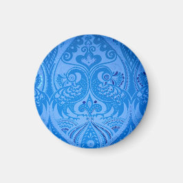 Blaue Pfauenvögel Magnet