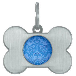 Blaue Pfauenvögel Tiermarke