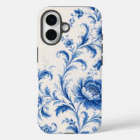 Blaue Pfingstrose Blumenhandygehäuse