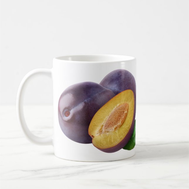 Blaue Pflaumen Tasse (Links)