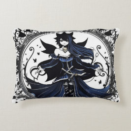 Blaue Phantom-Fee Dekokissen