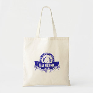 Blaue Phoenix-Taschen-Tasche Tragetasche