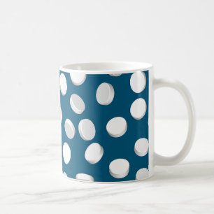 blaue Pillen Drogen Tasse