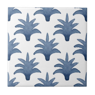 Blaue Pinecone Tile Fliese