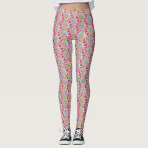 Blaue Pinwheels - Leggings
