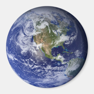 Blaue Planeten-Erde Magnet
