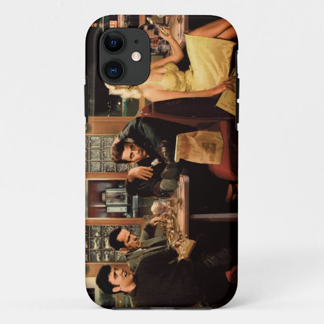 Blaue Platte Case-Mate iPhone Hülle (Rückseite)