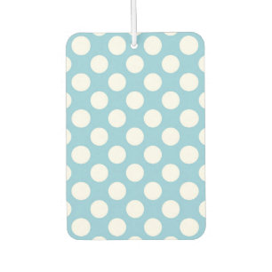 Blaue Polka-Punkte, Polka-Dot-Muster, Punkte, gepu Autolufterfrischer
