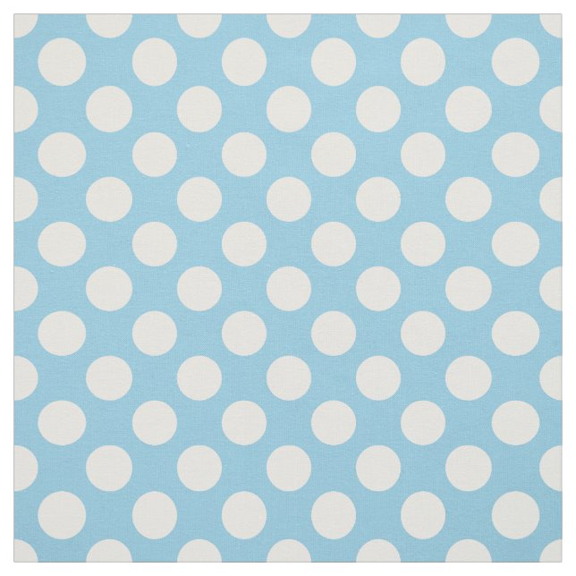 Blaue Polka-Punkte, Polka-Dot-Muster, Punkte, gepu Stoff (Muster)