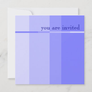 Blaue Progression Moderne Party Einladung
