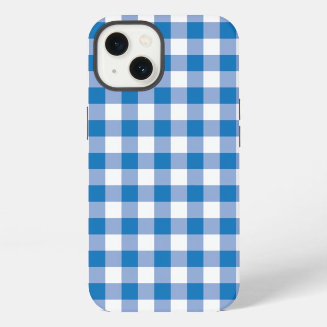 Blaue Prüfung  iPhone Hülle (Rückseite)