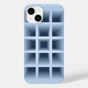 Blaue Quadratzoll Case-Mate iPhone 14 Hülle