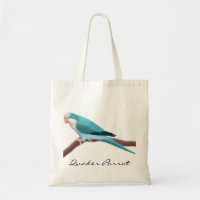 Blaue Quäker-Papageien-Taschen-Tasche