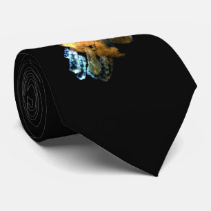 Blaue Qualle Krawatte