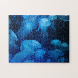 Blaue Qualle Puzzle