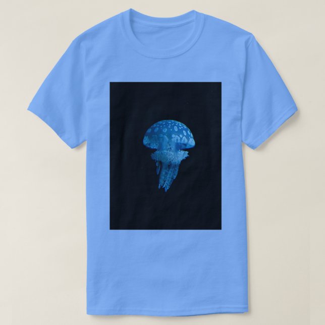 Blaue Quallen 3 T-Shirt (Design vorne)
