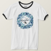 Blaue Rabenhaus-Inspirierter Vintage-Ringer
