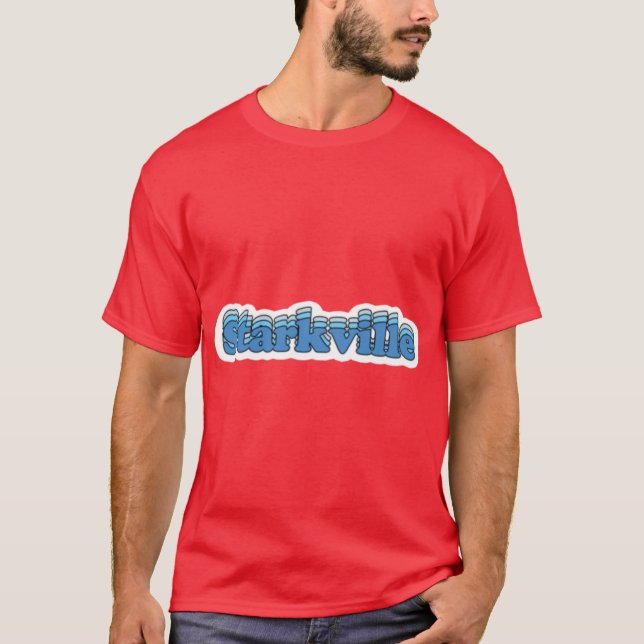 Blaue Rakete T-Shirt (Vorderseite)