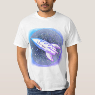 Blaue Rakete T-Shirt