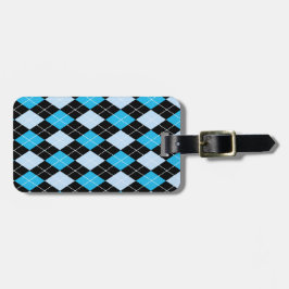 Blaue Rauten-kundenspezifischer Gepäck-Umbau Gepäckanhänger