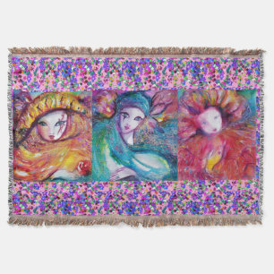 BLAUE, RED,YELLOW CARNIVAL MASCHINEN MIT CONFETTI DECKE