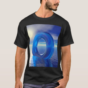 Blaue Reflektionen T-Shirt