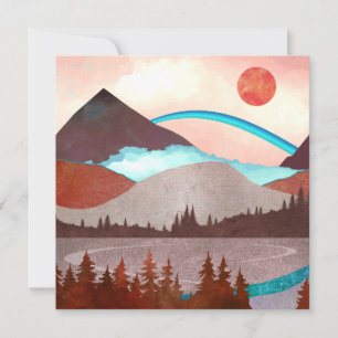 Blaue Regenbogenlandschaft