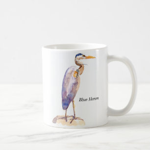 Blaue Reiher-Tasse Kaffeetasse