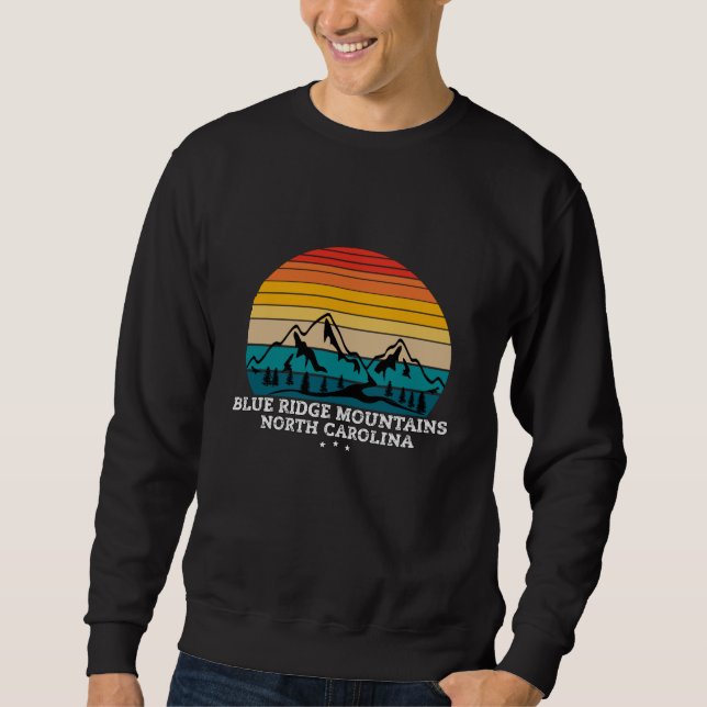 BLAUE RIDGE BERGE NORTH CAROLINA SWEATSHIRT (Vorderseite)