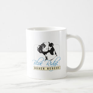 Blaue Ridge-Boxer-Rettung Tasse