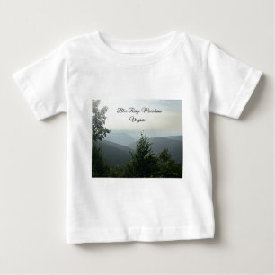 Blaue Ridge Mountains, Virginia Baby T-shirt