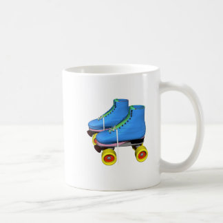Blaue Rollen-Skate Kaffeetasse