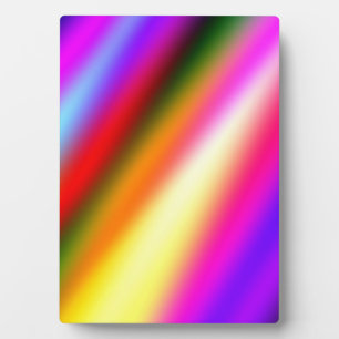 Blaue rosa Ombre-Wasserfarbe abstrakter pastellfar Fotoplatte