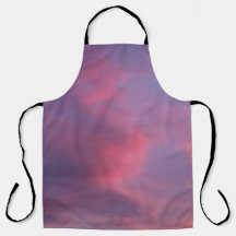 Blaue Rosa Wolken