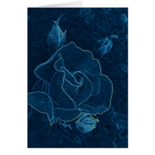 Blaue Rose
