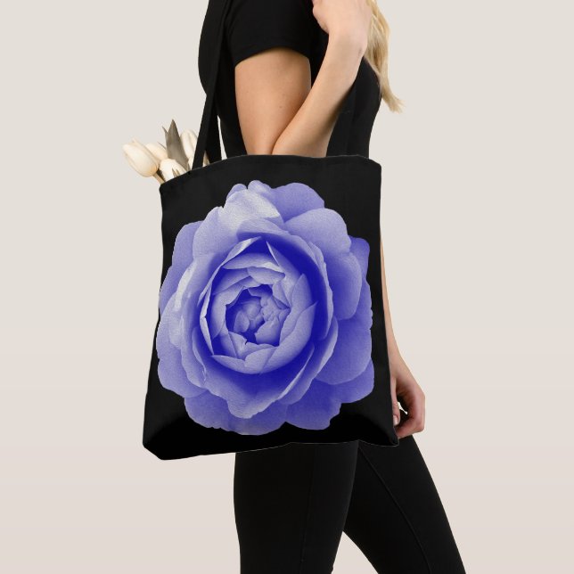 Blaue Rose (Von Nahem)