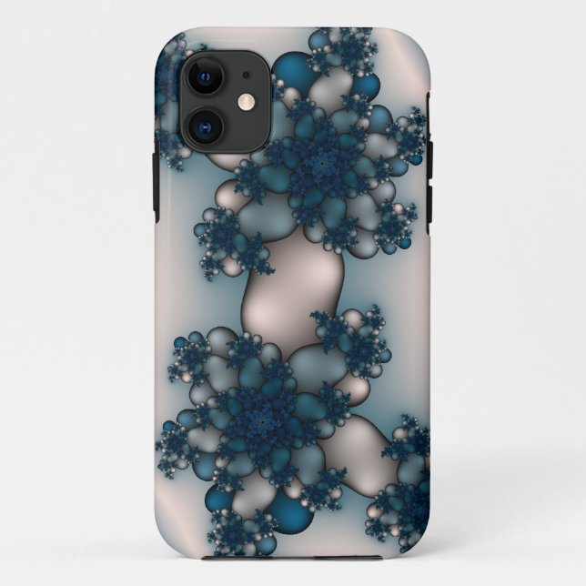 Blaue Rose Case-Mate iPhone Hülle (Rückseite)