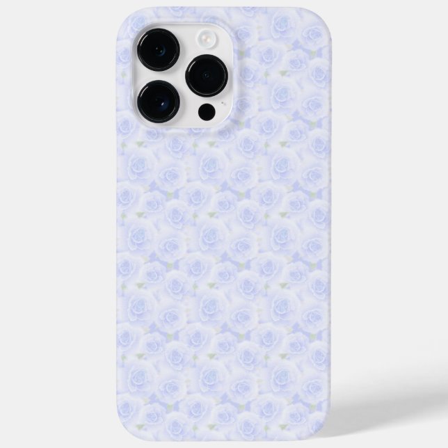 BLAUE ROSE Case-Mate iPhone HÜLLE (Rückseite)
