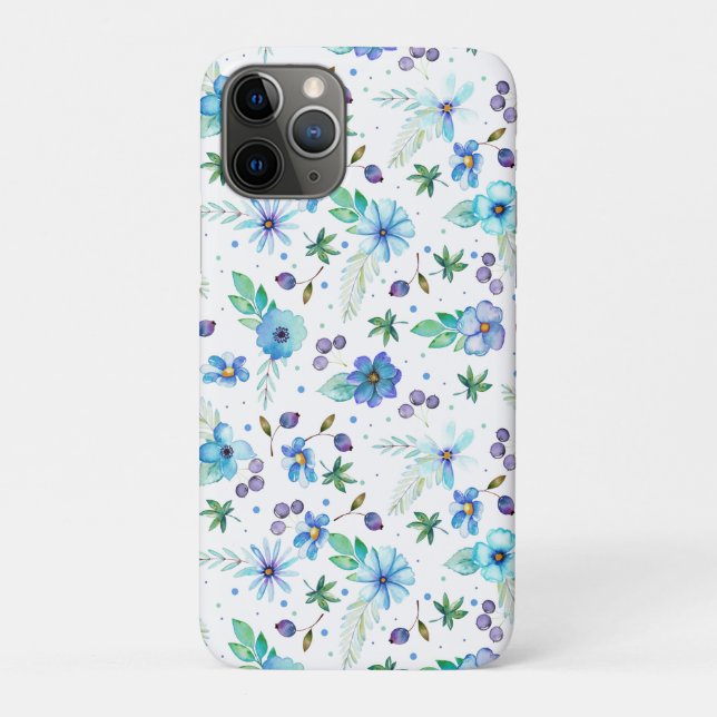 Blaue Rose Case-Mate iPhone Hülle (Rückseite)