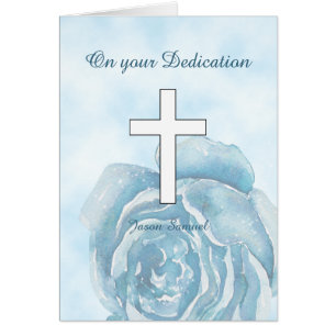 Blaue Rose Funkeln Dedication