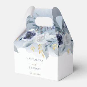 Blaue Rose Hochzeit Geschenkschachtel
