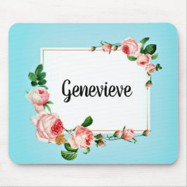 Blaue Rose kennzeichnet Ihr Land Mousepad
