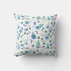 Blaue Rose Kissen